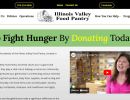 Illinois Valley Food Food Pantry Website Design, Hosting & Maintenance