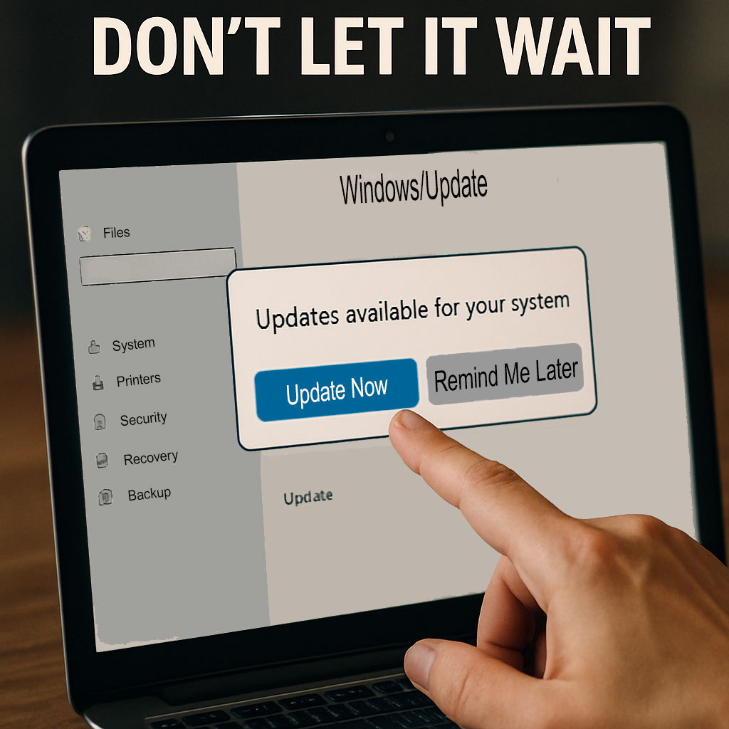 pc updates dont wait