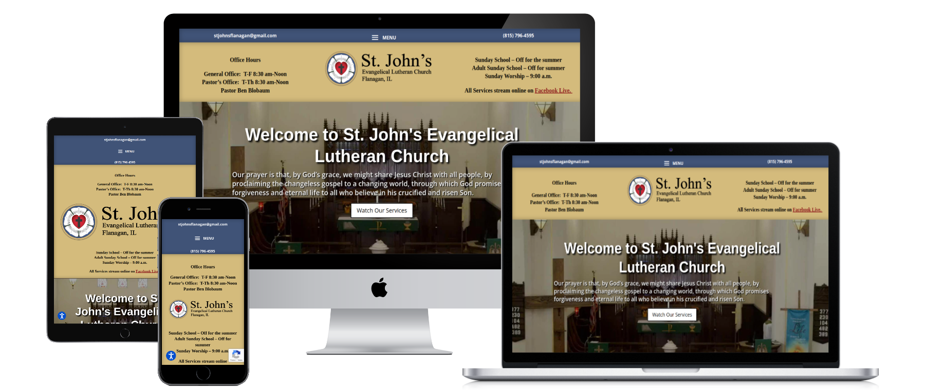 Customer Feedback Website Services & Support - St. John's Flanagan by Connecting Point Computer Center