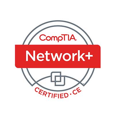 NetworkPlus Logo Certified CE 400